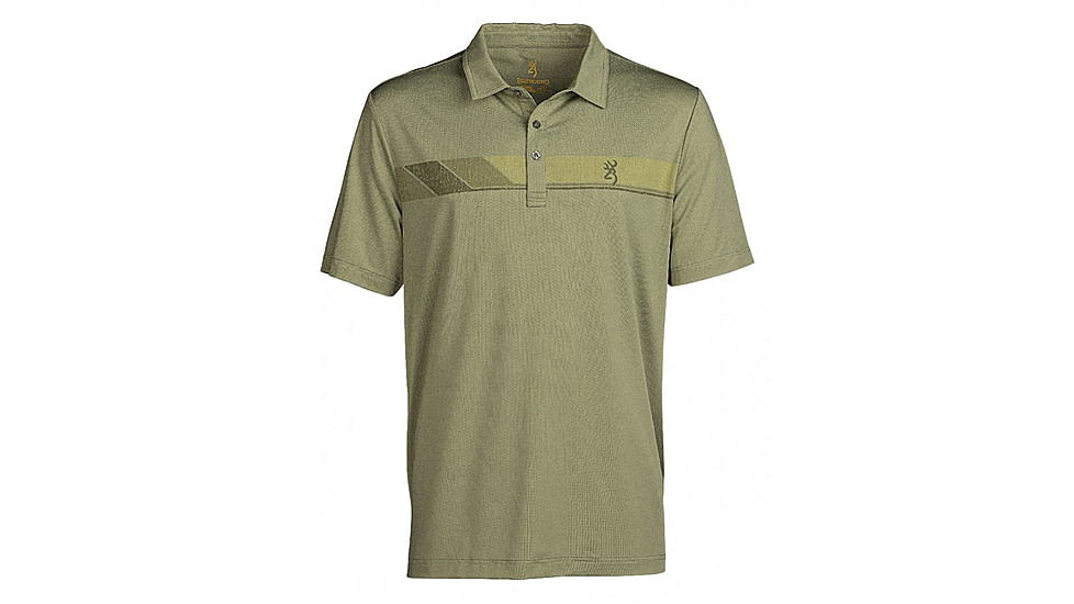 Browning Performance Polo, Green, 3XL, 3018076406