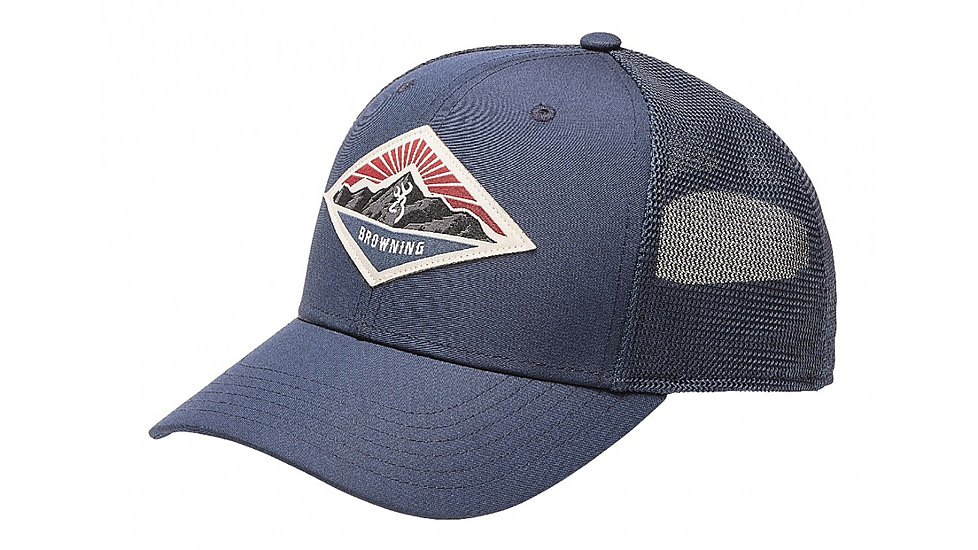 Browning Riser Cap, Navy, One Size, 308062651