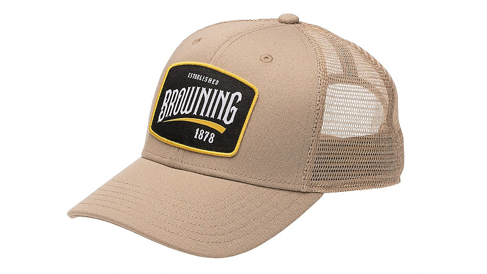 Browning Riverton Cap, Tan, One Size, 308068481