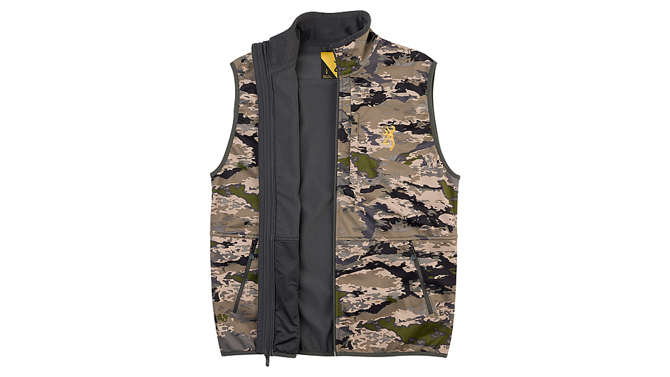 Browning Soft Shell Vest - Mens, Ovix, Medium, 3053103402