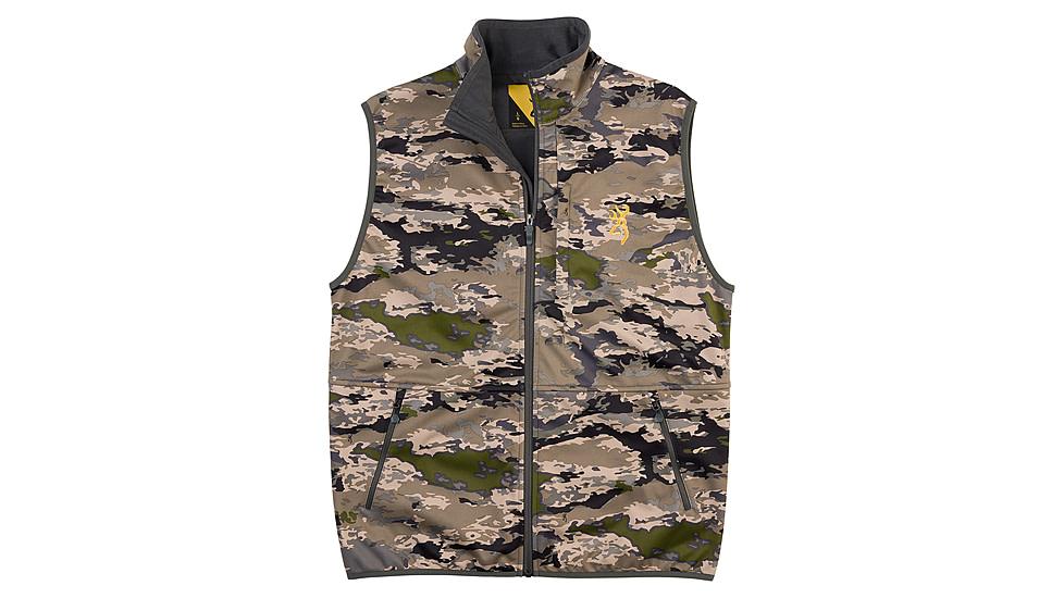 Browning Soft Shell Vest - Mens, Ovix, Medium, 3053103402