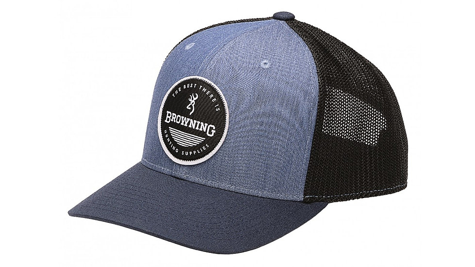 Browning Uphill Cap, Navy Camo, One Size, 308039651