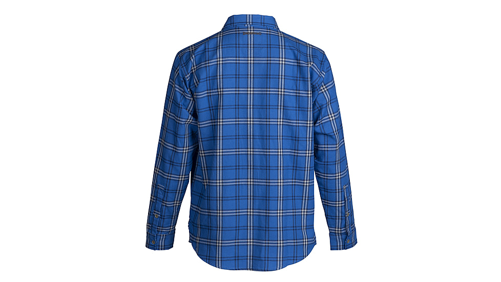 Browning Upland Flannel Shirt - Mens, Blue, 2XL, 3012736505