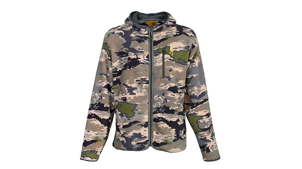 Browning Wasatch Fleece 2.0 Jacket - Mens, Mobl, Medium, 3043661902