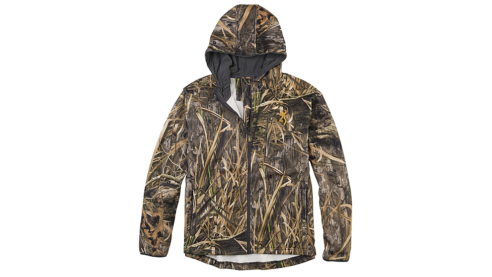 Browning Wasatch Fleece Jacket - Mens, Mossy Oak Shadow Grass Habitat, 2XL, 3048695905