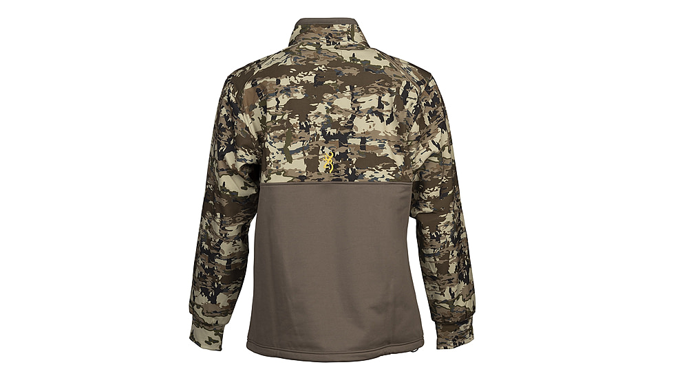 Browning Wicked Wing 1/4 Zip Smoothbore Pullover - Mens, Small, Auric, 3012473501