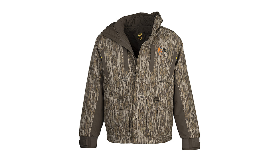 Browning Wicked Wing Cold Front Parka - Mens, Large, Mossy Oak Bottomland, 3030011903