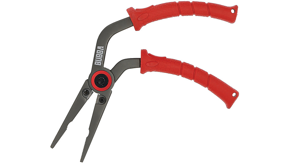 Bubba Blade Pistol Grip Pliers 8.5in Knife, 8.5 overall, Red molded polymer handle with non-slip grip, 1099912