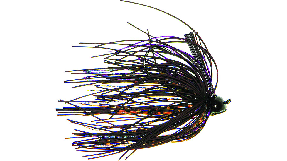 Buckeye Lures Football Mop Jig, 1/2 Oz, Pb&amp;J, BEL-FBMJPBJ12