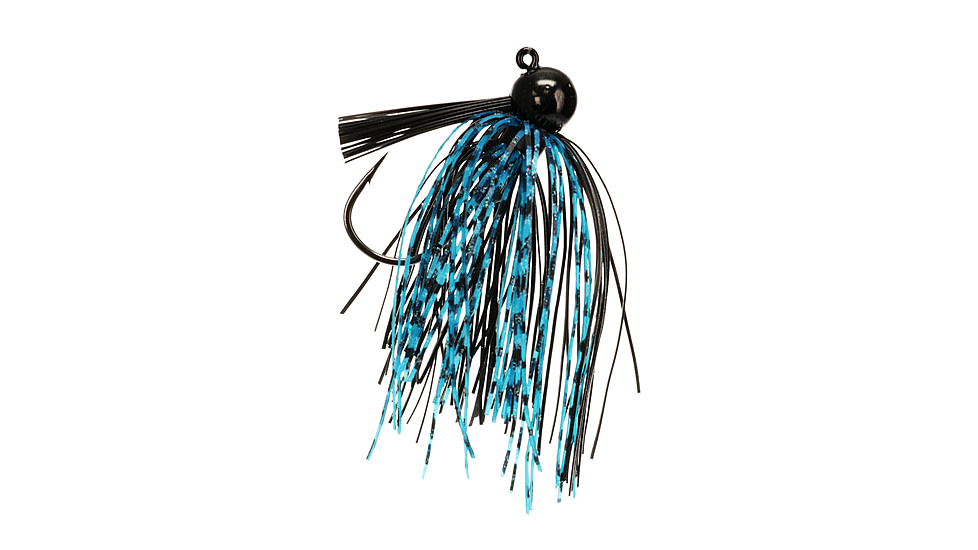 Buckeye Lures G-Man Ballin Out 2 Jig, 1/2 Oz, Black/Blue, BEL-BOJ2BB12