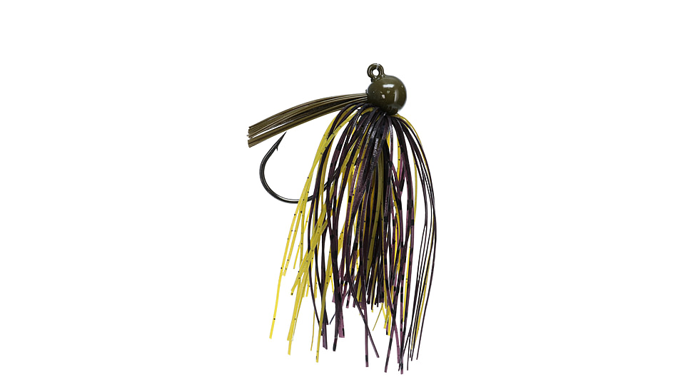 Buckeye Lures G-Man Ballin Out 2 Jig, 3/8 Oz, Grn Pumpkin, BEL-BOJ2GP38