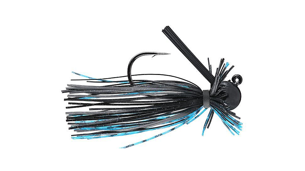 Buckeye Lures Gman Ballin Out Jig, 1/2 Oz, Black/Blue, BEL-BOJBB12
