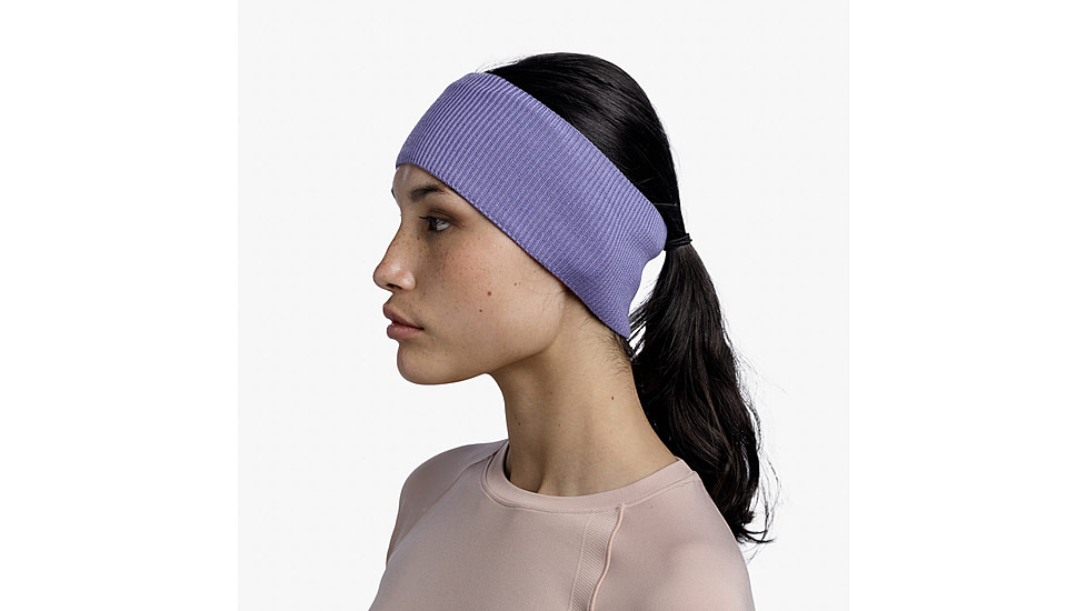 Buff CrossKnit Headband, Iris, 126484.641.10.00