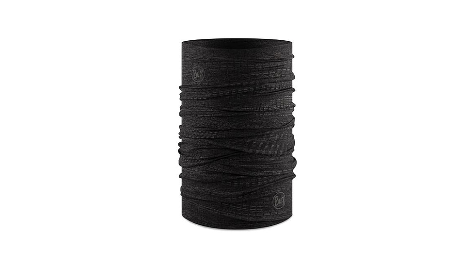 Buff DryFlx Neckwear, Solid Black, 118096.999.10.00