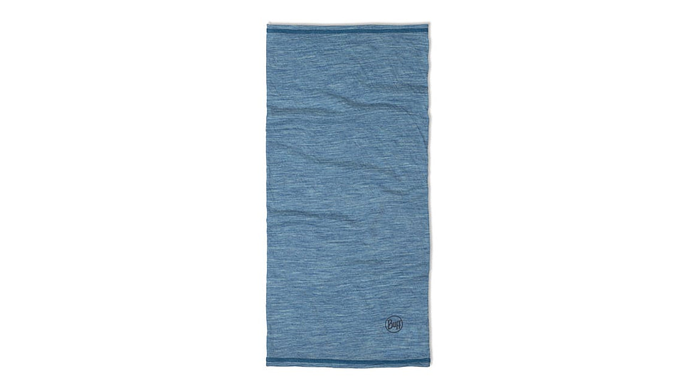 Buff Merino Lightweight Neckwear, Solid Lake Blue, 113010.739.10.00
