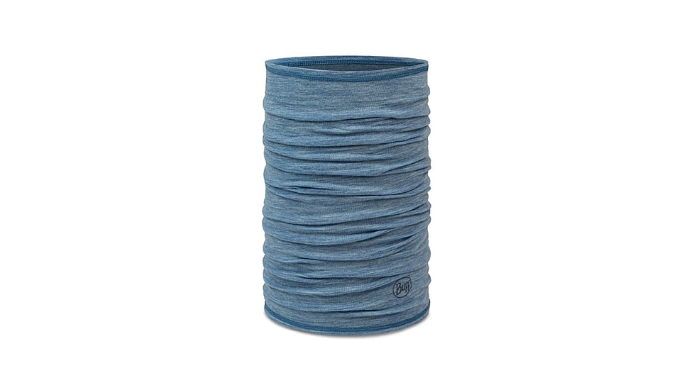 Buff Merino Lightweight Neckwear, Solid Lake Blue, 113010.739.10.00