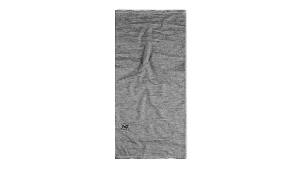 Buff Merino Lightweight Neckwear, Solid Light Grey, 113010.933.10.00