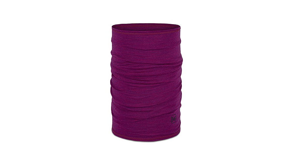 Buff Merino Lightweight Neckwear, Solid Magenta, 113010.535.10.00