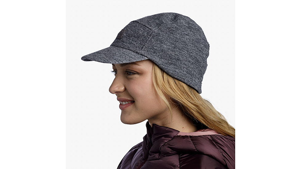 Buff Pack Merino Fleece Cap, Grey, 132375.937.10.00
