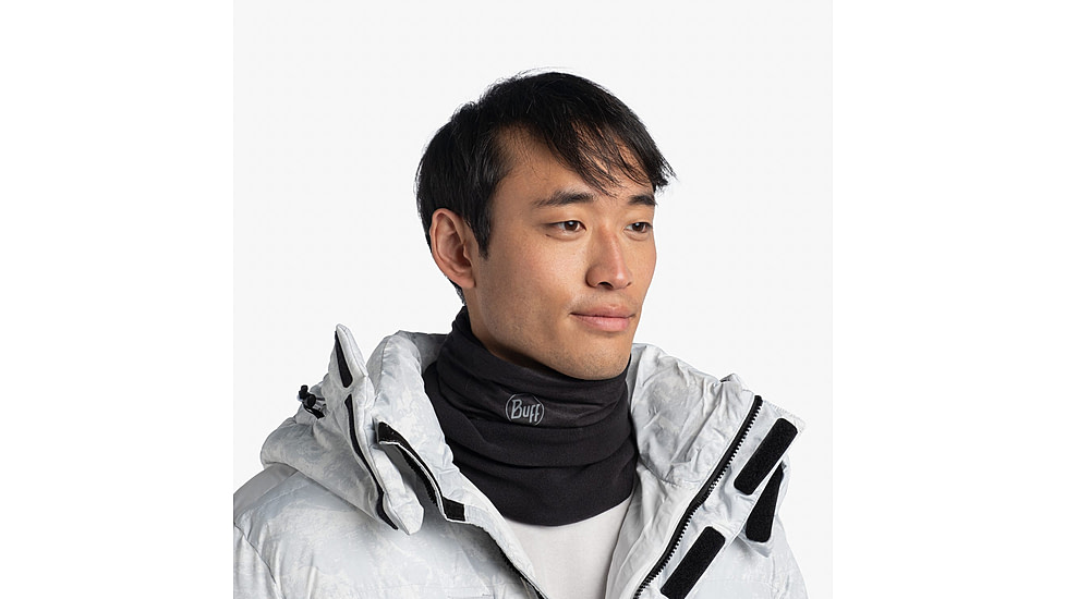 Buff Polar Neckwear, Solid Black, 130003.999.10.00