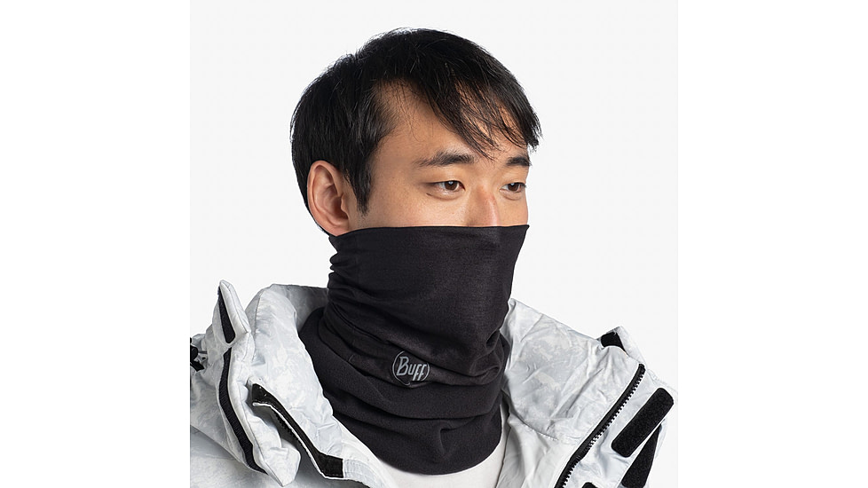 Buff Polar Neckwear, Solid Black, 130003.999.10.00