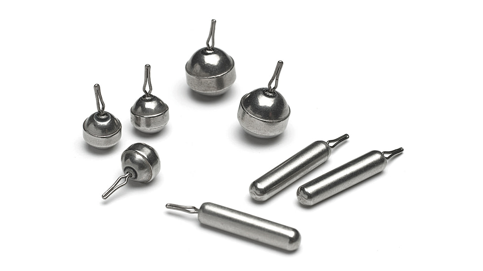 Bullet Weights Tungsten Drop Shot, Clam Pack - Natural, 1/8 oz, PBTGNDS18