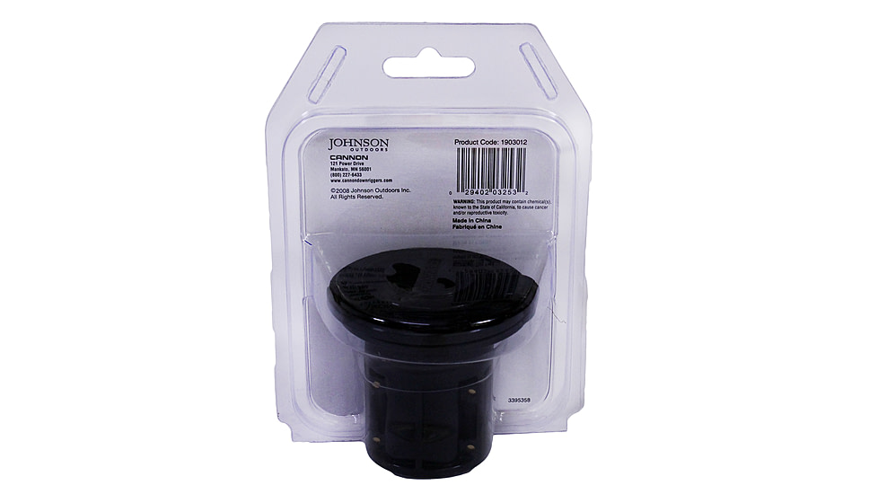 Cannon Flush Mount Power Port, Black, 1903012