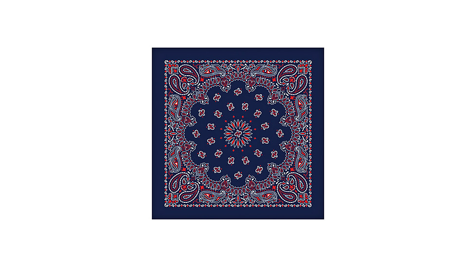 Carolina Manufacturing Bandana Paisley Terracotta B22PAI-000014
