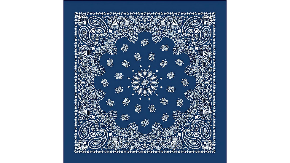 Carolina Manufacturing Bandanas Red W/hang Tag &amp; Upc B22PAI-000001 UPC