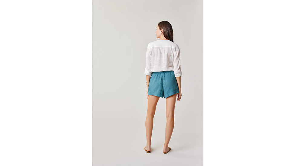 Carve Designs Dylan Textured Shirt - Womens, Cloud, Medium, TWTG66-070-MD