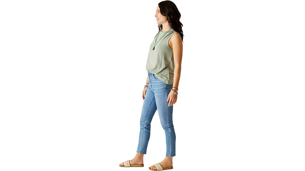 Carve Designs Larisa Hemp Tank - Womens, Light Cilantro, Extra Small, TKHK20-328-XS