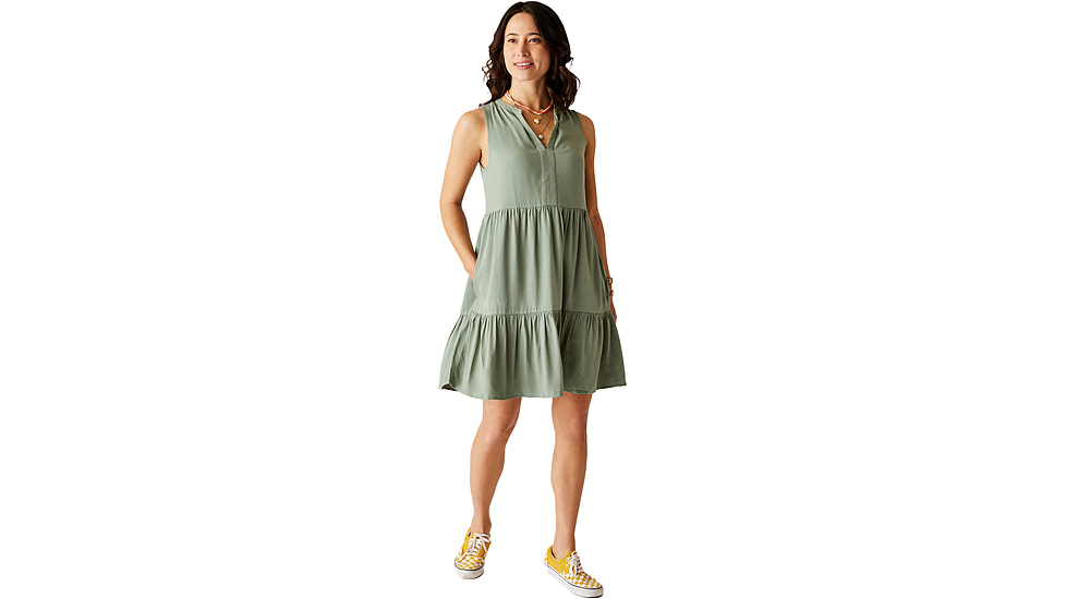 Carve Designs Nellie Dress - Womens, Light Cilantro, Medium, DRTD10-328-MD
