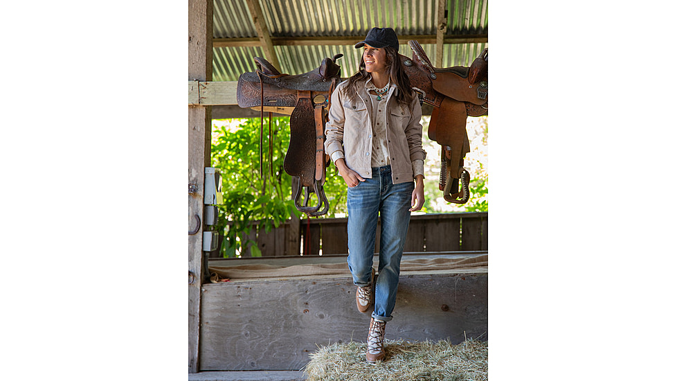 Carve Designs Rhea Buttercord Jacket - Womens, Cement, Large, JCTR15-090-LG