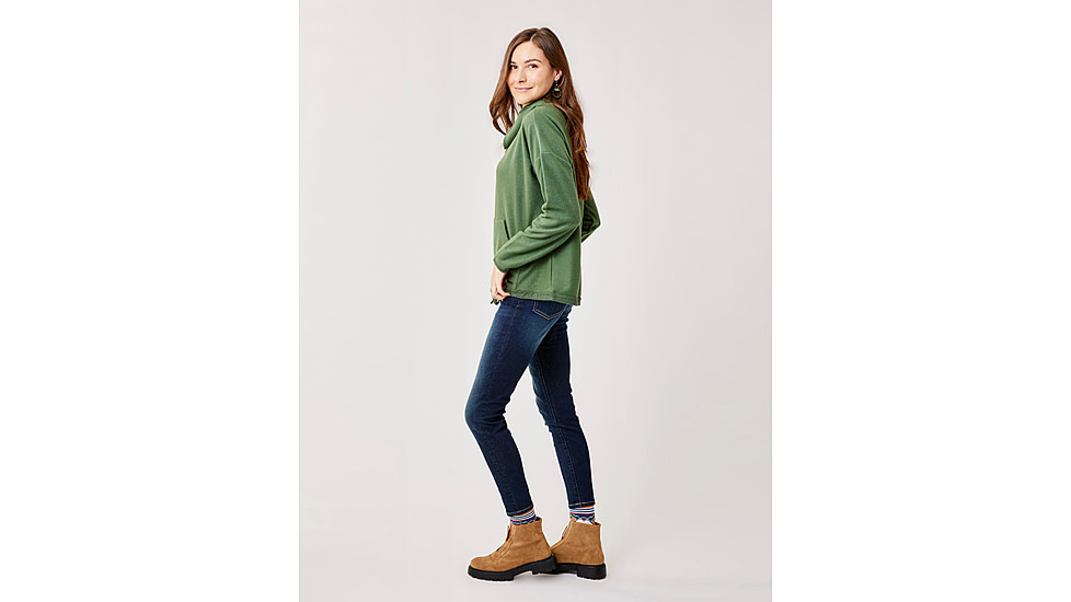 Carve Designs Rowayton Cowl Neck - Womens, Cilantro, Small, LTSW34-375-SM