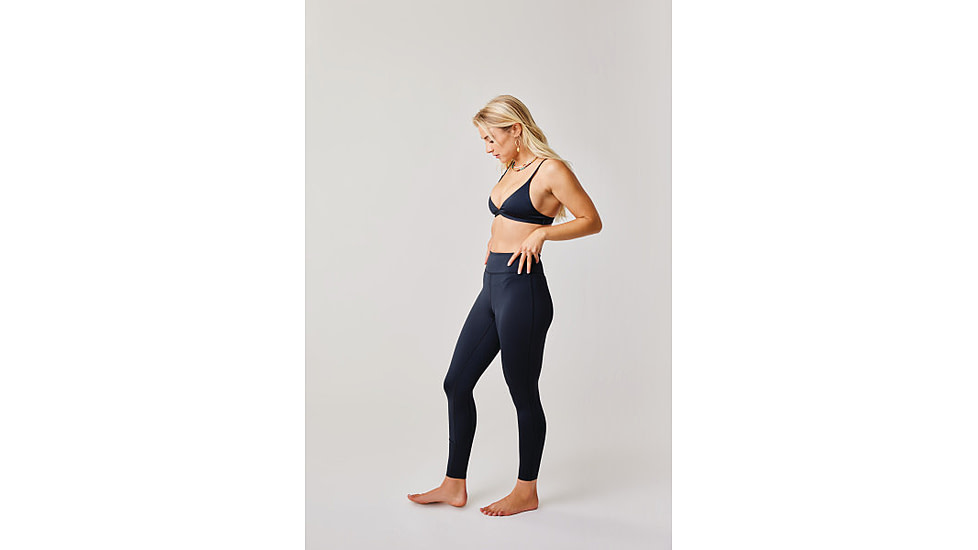 Carve Designs Saluda Compression Tight - Womens, Black, Extra Small, PTCC90-001-XS