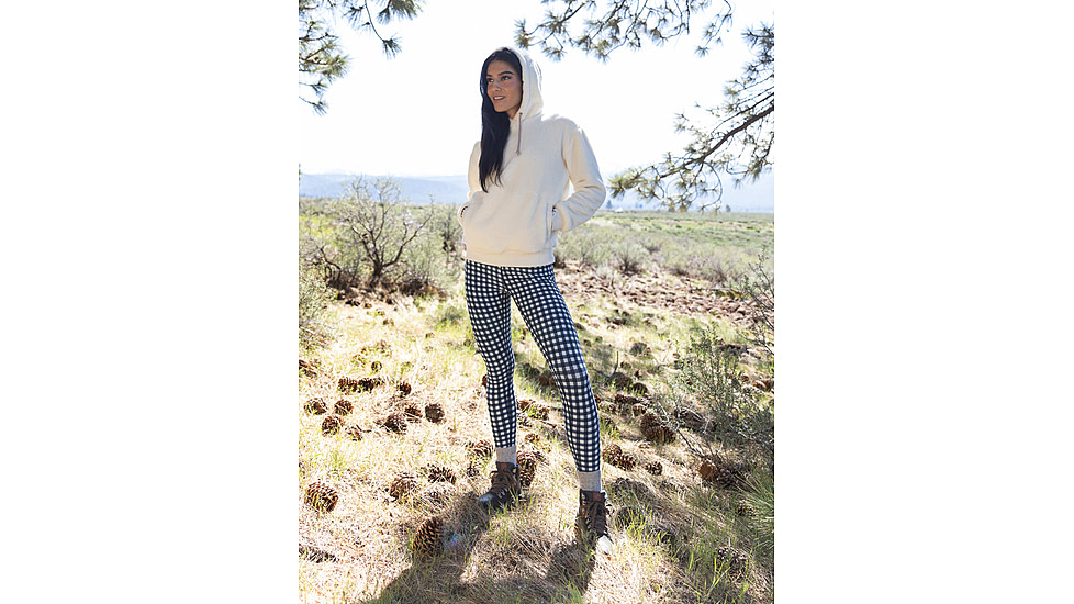 Carve Designs Saluda Compression Tight - Womens, Gingham, Extra Small, PTCC90-423-XS