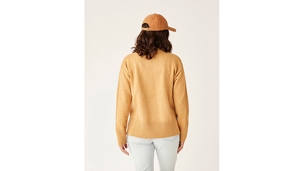 Carve Designs Woodward Sweater - Womens, Camel Heather, Medium, SWTN10-728-MD