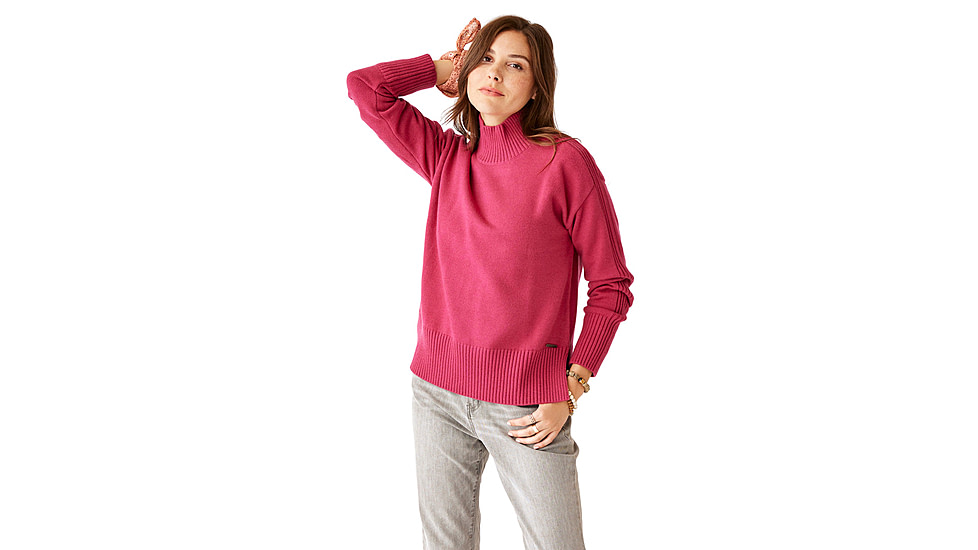 Carve Designs Woodward Sweater - Womens, Raspberry, Large, SWTN10-798-LG