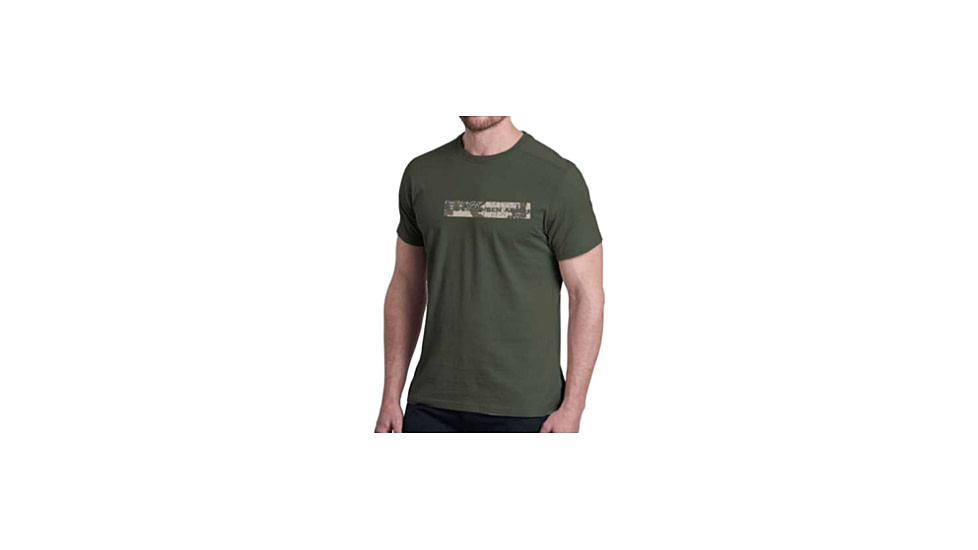 Christensen Arms Camo Wordmark SS Tee - Mens, Olive, 2X, 730-CA072-40-00-200-06