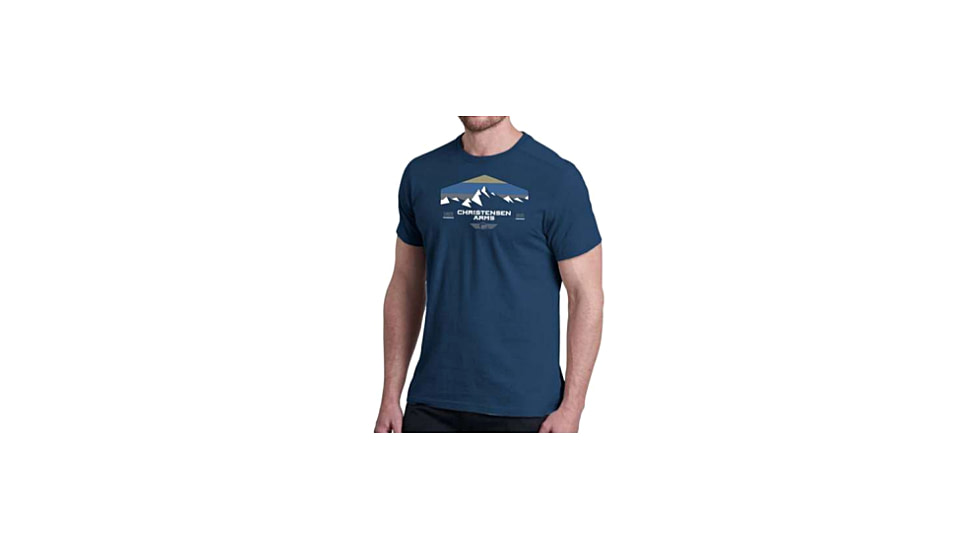 Christensen Arms Mountain Gradient SS Tee - Mens, Deep Navy, 3X, 730-CA058-40-00-404-07