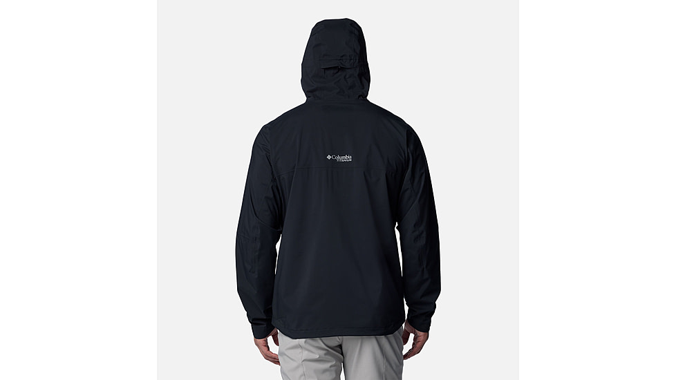 Columbia Ampli-Dry II Shell Jacket - Men's, Black, Extra Large, 2071061-010-XL
