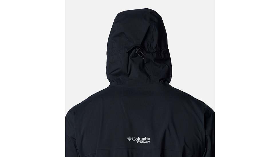 Columbia Ampli-Dry II Shell Jacket - Mens, Black, Extra Large, 2071061010-XL