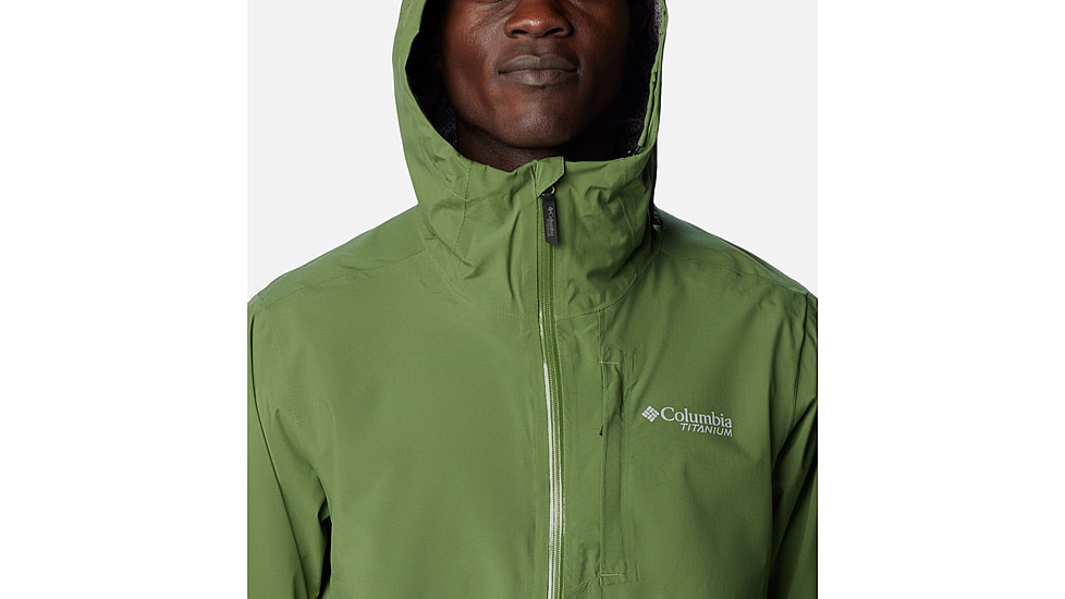 Columbia Ampli-Dry II Shell Jacket - Mens, Canteen, Large, 2071061352-L