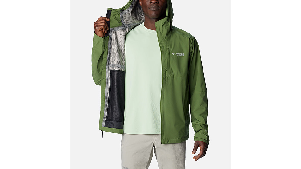Columbia Ampli-Dry II Shell Jacket - Mens, Canteen, Large, 2071061352-L