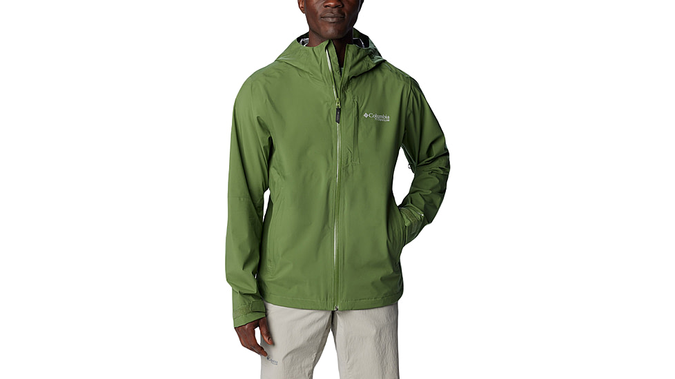 Columbia Ampli-Dry II Shell Jacket - Mens, Canteen, Large, 2071061352-L