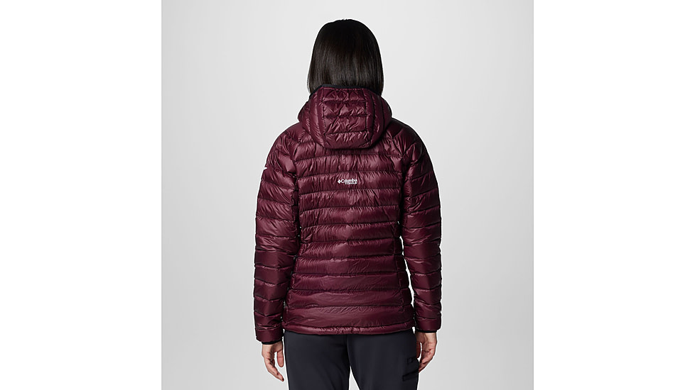 Columbia Arctic Crest Down Hooded Jacket - Womens, Moonvista, Extra Small, 2086071607-XS