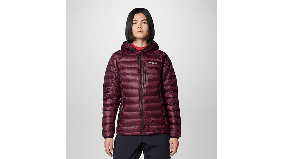 Columbia Arctic Crest Down Hooded Jacket - Womens, Moonvista, Extra Small, 2086071607-XS