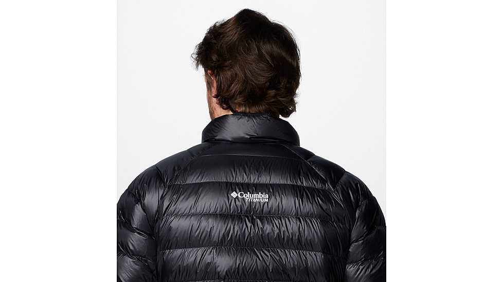 Columbia Arctic Crest Down Jacket - Mens, Black, Medium, 2088781010-M