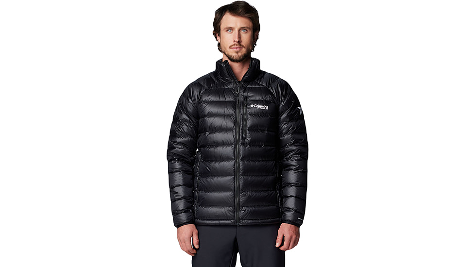 Columbia Arctic Crest Down Jacket - Mens, Black, Medium, 2088781010-M
