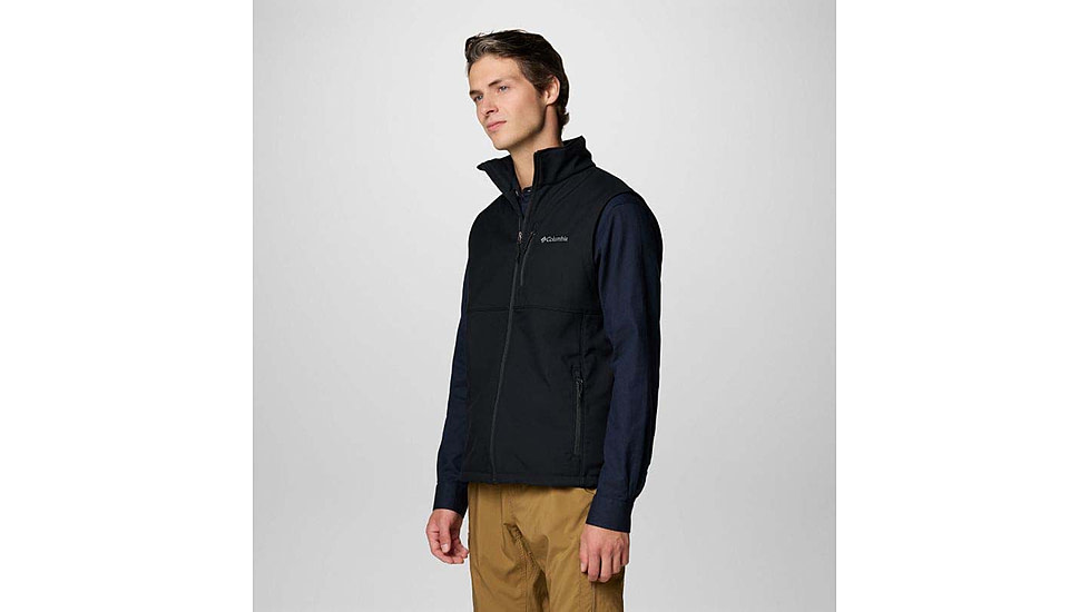 Columbia Ascender II Softshell Vest - Mens, Black, Medium, 2090471-010-M